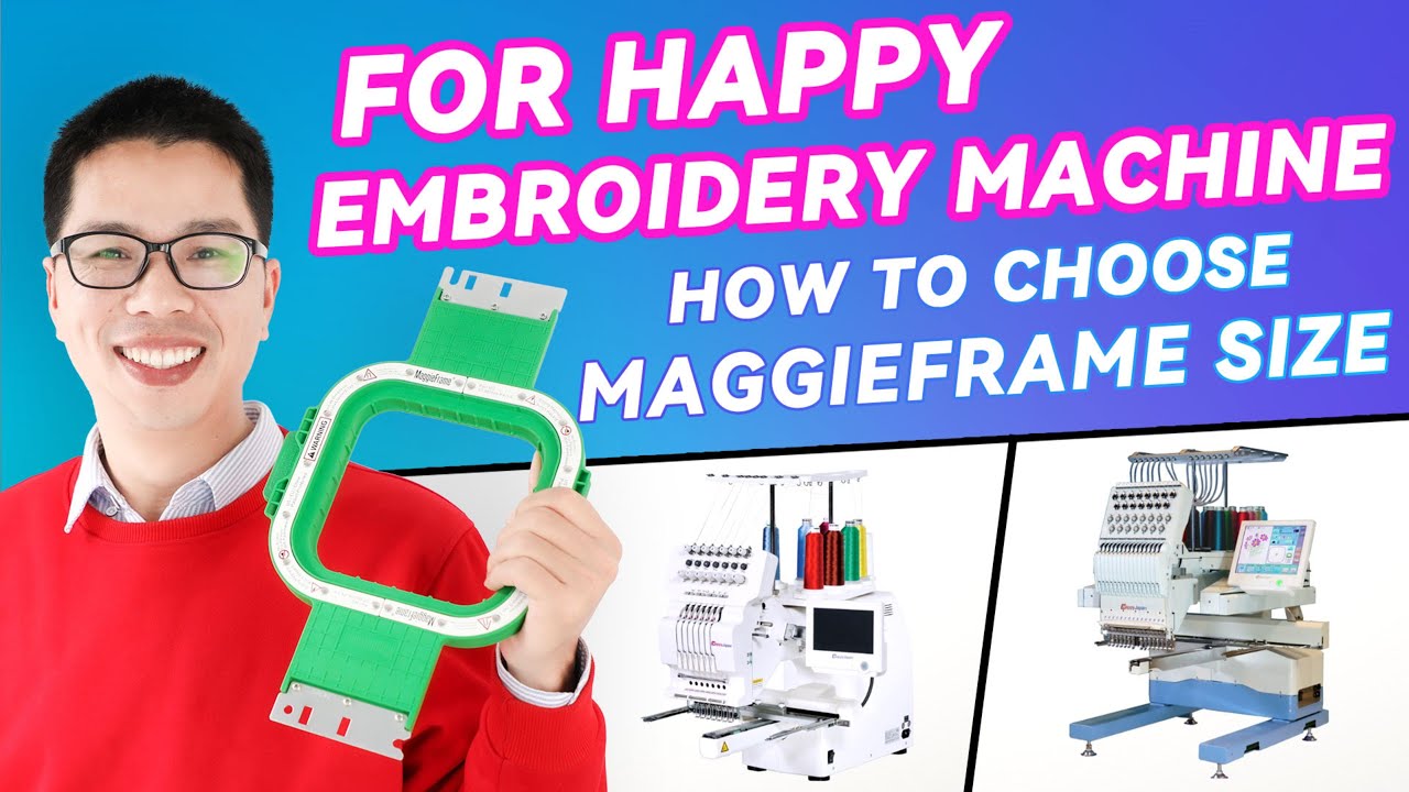 happy embroidery hoops