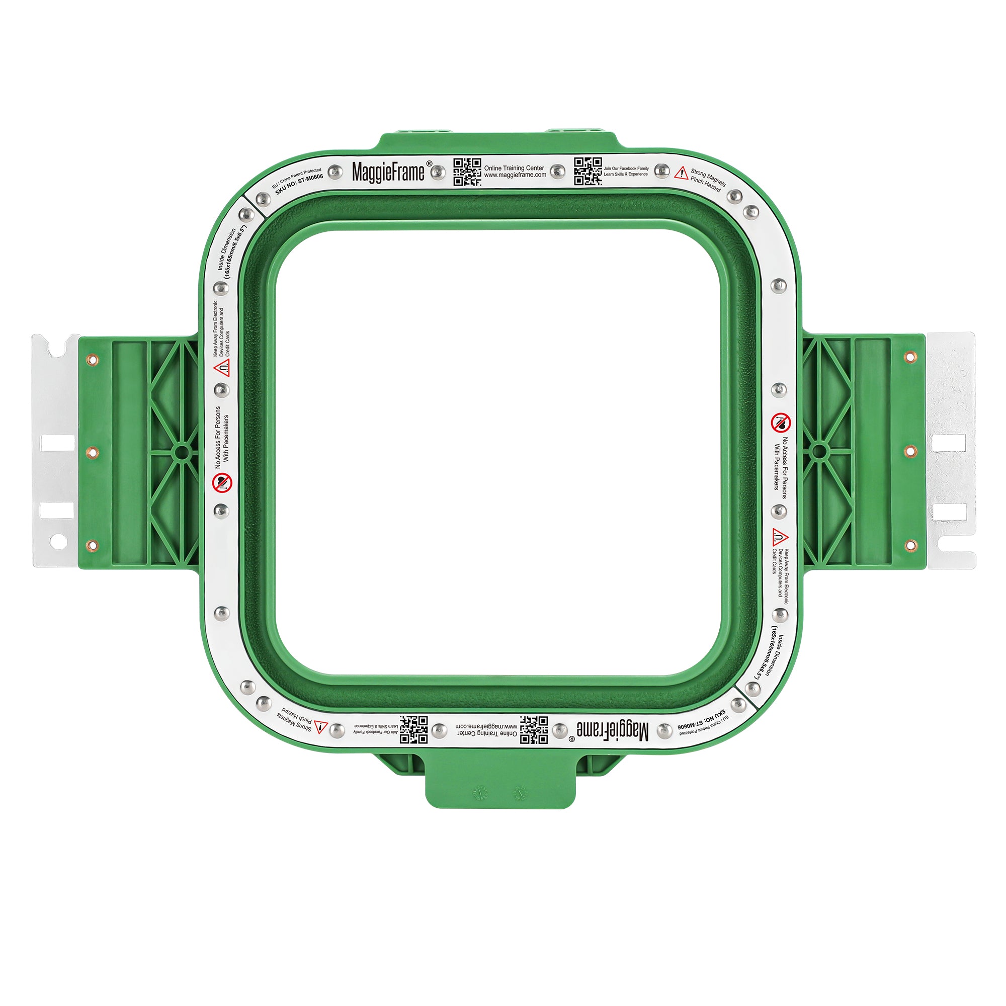 MaggieFrame Magnetic Hoop 165x165mm | 6.5" for Ricoma EM1010