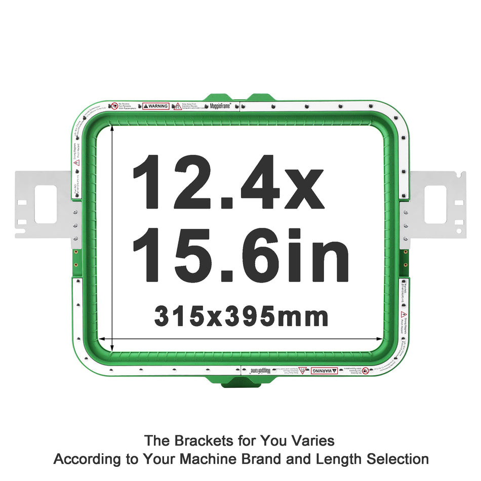 MaggieFrame Magnetic Hoop 315x395mm | 12.4"x15.6" for Holiauma