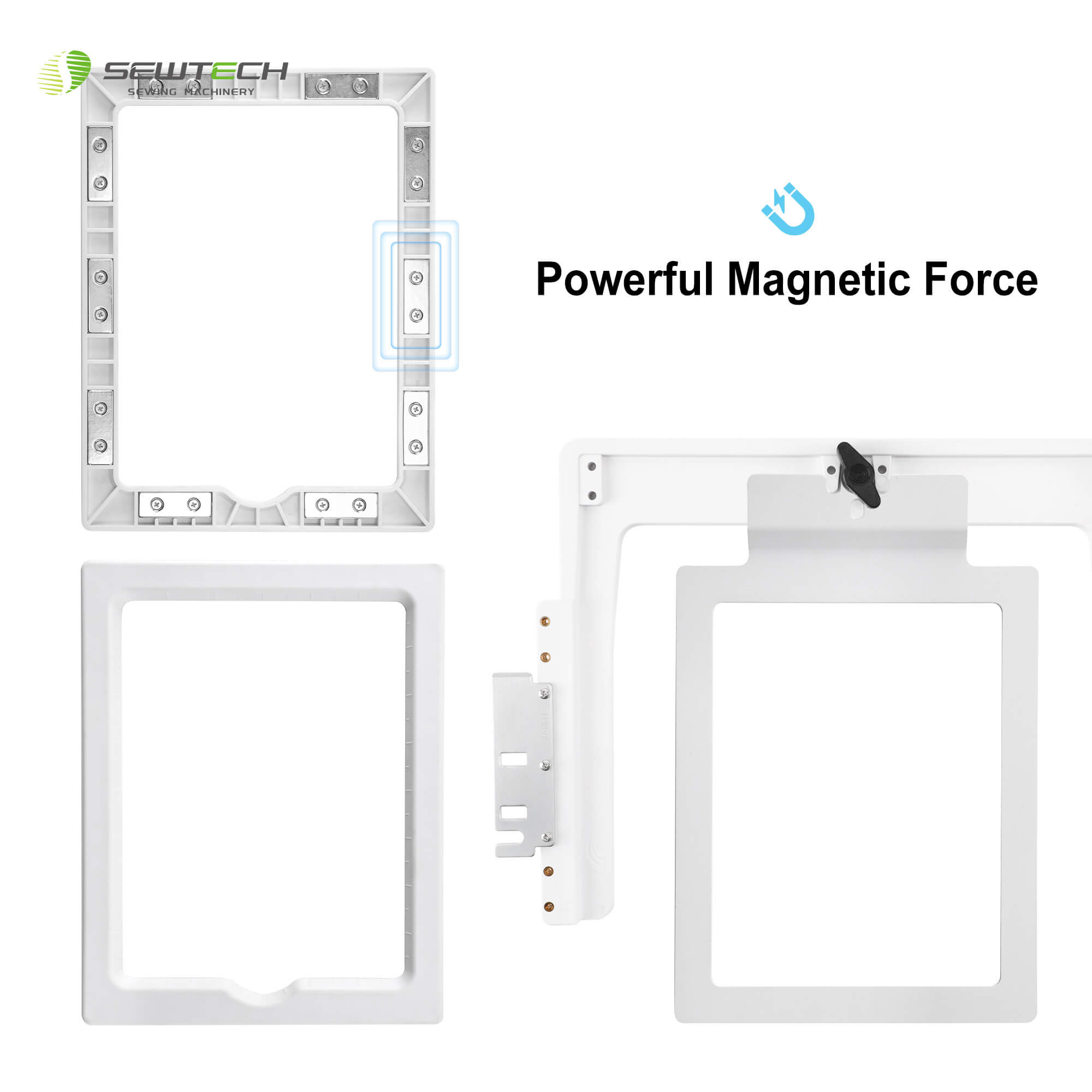 MaggieFrame 8in1 Magnetic Embroidery Frame | For BAI