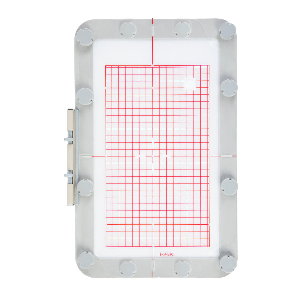 BN374M 6.5" x 10.4" Magnetic Embroidery Hoop for Bernina 790 PRO/PLUS, 770 QE PLUS, 880 PLUS, 590 & 990 Embroidery Machines – With 12 Round Magnets