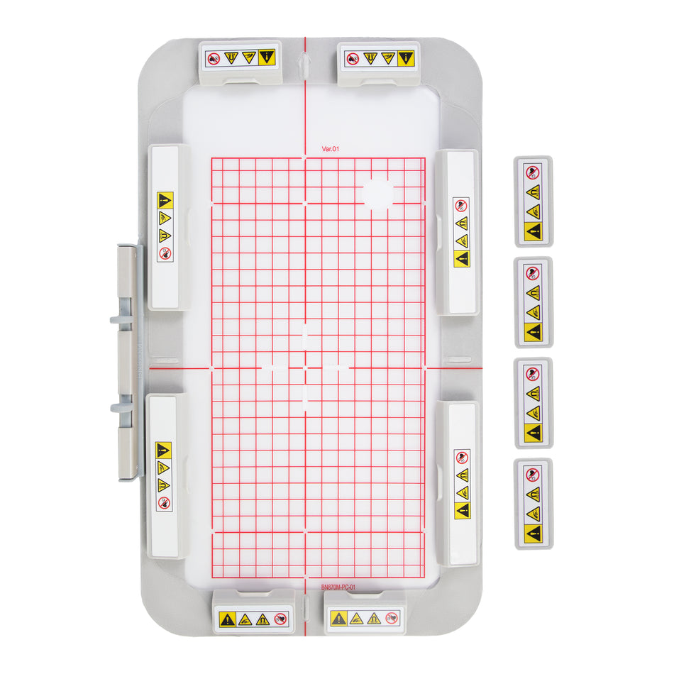 5.7" x 10" Magnetic Embroidery Hoop for Bernina 790 PRO, 770 QE PLUS, 880 PLUS & 990 – BN870MK