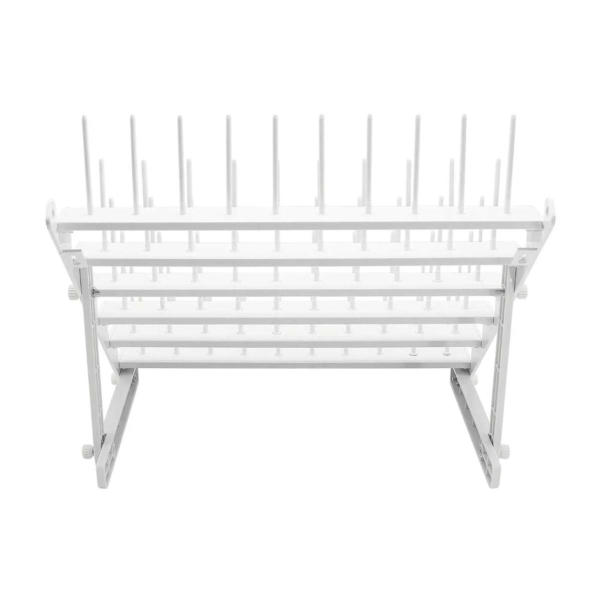 Thread Floor Stand MaggieFrame 60-Spool Thread Stand with Adjustable Legs | Universal ...