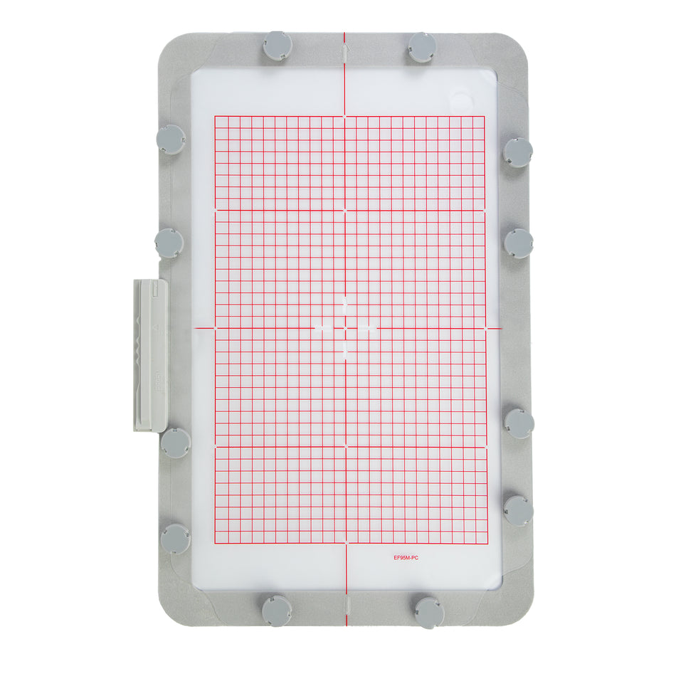 Large 9.5x14inch (24.1x35.5cm) Magnetic Embroidery Hoop for Brother XE1, XE2, XJ1, XJ2, XV8550D, XV8500D, BP3700, CX1E Embroidery Machines (Round Magnets)
