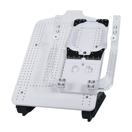 HoopTalent hooping station main board fitted with the 0404 positioning fixture