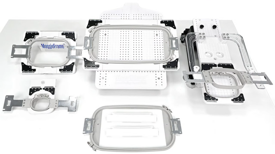HoopTalent Hooping Station Starter kit for Brother PR Embroidery Machines