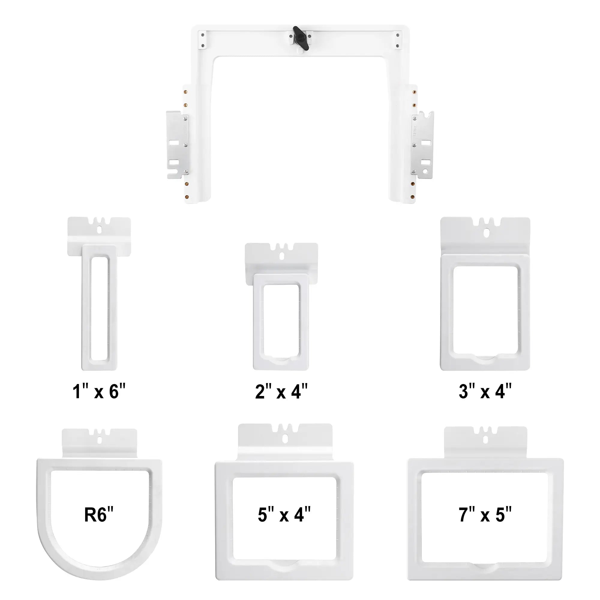MaggieFrame 6in1 Magnetic Hoops for Ricoma EM1010 Embroidery Machines
