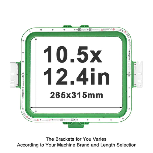 MaggieFrame Magnetic Hoop 265x315mm | 10.5"x12.4" for SWF
