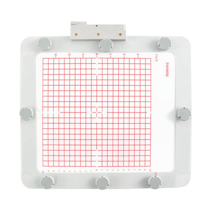 Magnetic Hoop for Husqvarna Viking | Metal Magnet Embroidery Machine Sash Frame | 8x8"
