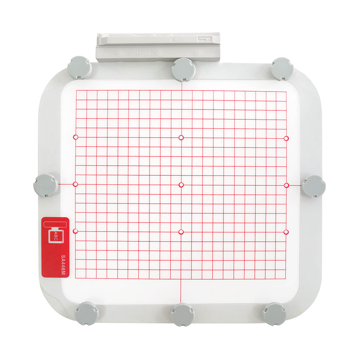 Magnetic Hoop for Brother Quattro 6000D 6700D Innovis NV6700D 6750D VQ2400 XE1 XJ1, Metal Magnet Embroidery Machine Sash Frame (8x8"-SA446M)
