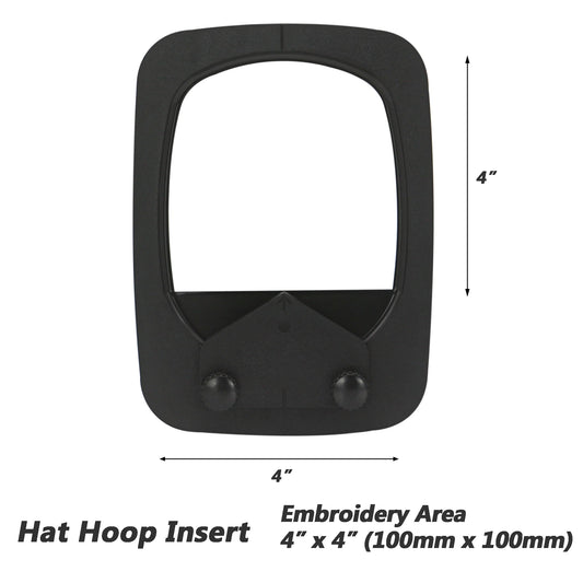 MaggieFrame Embroidery Hat Hoop for Janome Memory Craft MC500E MC300E MC350E MC9500 Elna 820 830 Sewing Machine JA335 insert Frame