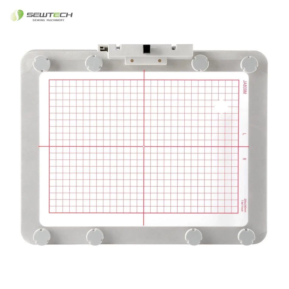 MaggieFrame Embrodiery Metal Magnetic Hoop JA809M For Janome Memory Elna Expressive 830