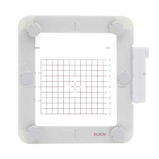 Magnetic Hoop for Pfaff Creative Sensation Vision | Metal Magnet Embroidery Machine Sash Frame | 4.7x4.7"